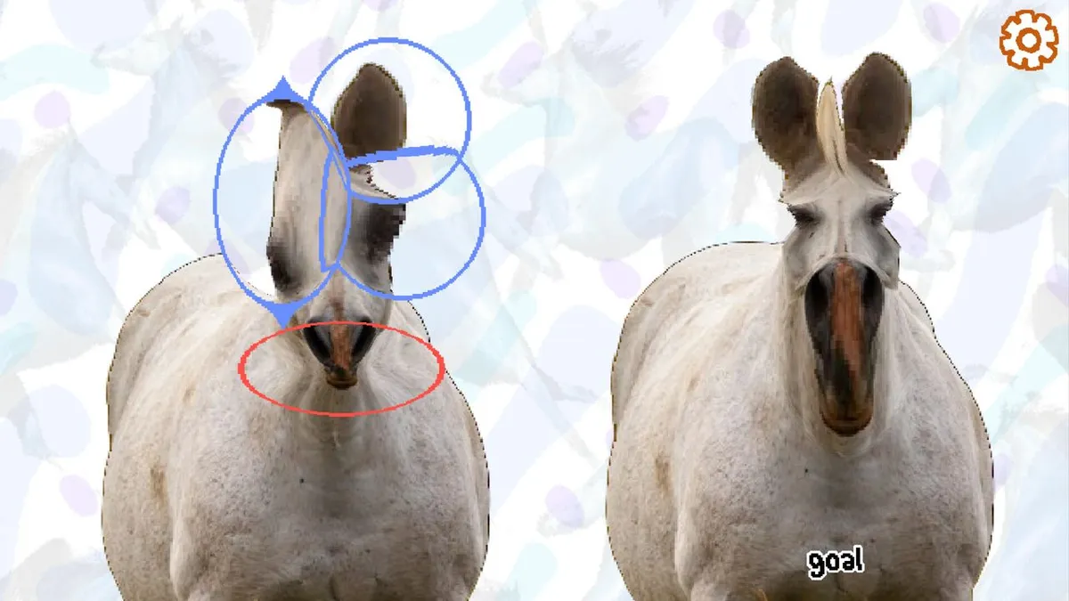 Horse Magnifier es el juego más absurdo (y adictivo) de Steam: ampliar caballos con precisión milimétrica