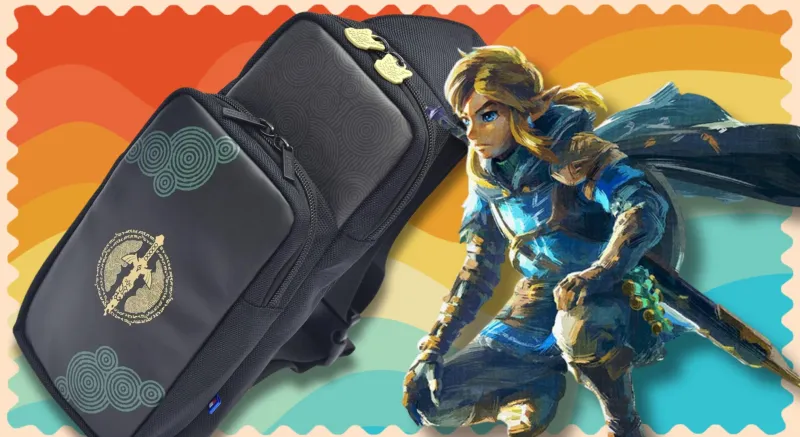 La mochila de Tears of the Kingdom que te salva el finde con la Switch y la Switch 2