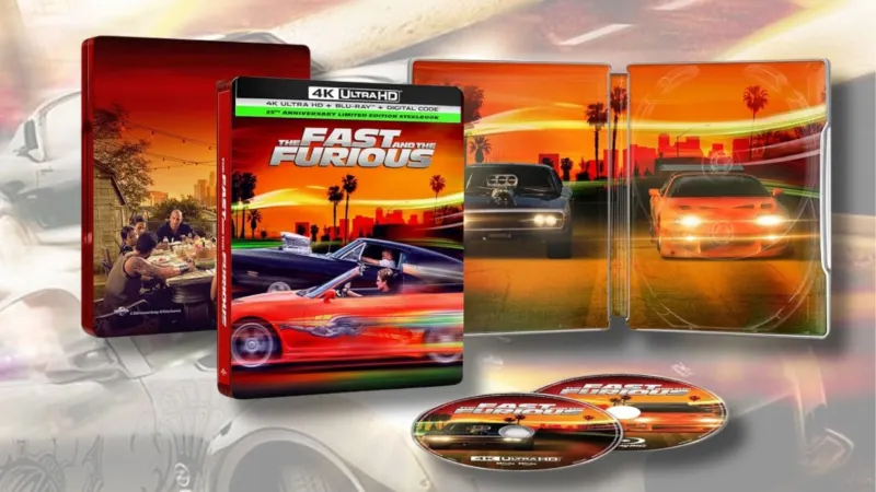 25 años de 'The Fast and the Furious': el nuevo steelbook 4K que te hará soltar la cartera (otra vez)