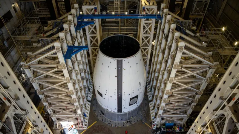 La NASA tira 500 millones de pavos por un adaptador de escenario: ¿era para tanto?