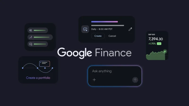 Google Finance por fin tiene app para móviles (y llega cargada de IA, faltaría más)
