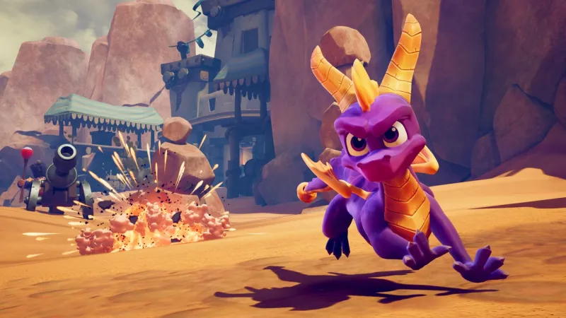 El Spyro original corre a 320 FPS en PC y no, no lo ha hecho una IA