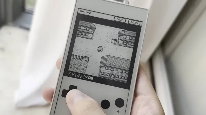 Alguien ha metido un Game Boy en un lector de libros y funciona mejor que tu móvil