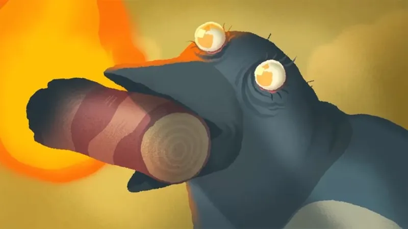 Bad Magpie: el juego indie que convierte la ansiedad por la muerte en un paseo con urracas