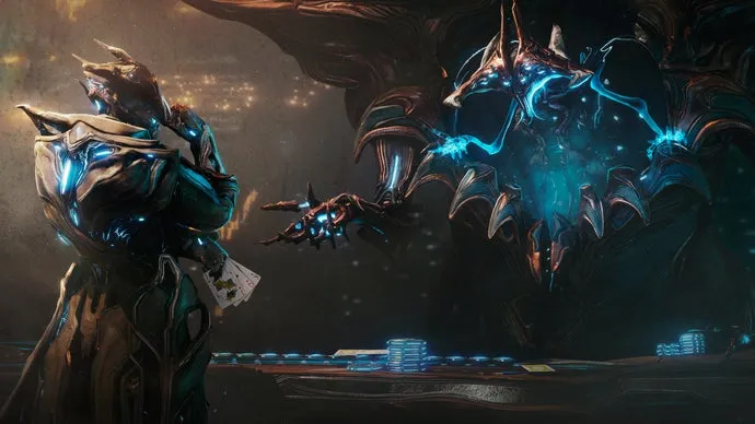 Warframe se va de viaje a Tau: un sistema solar que parece sacado de una pesadilla ciberpunk y un detective fumador