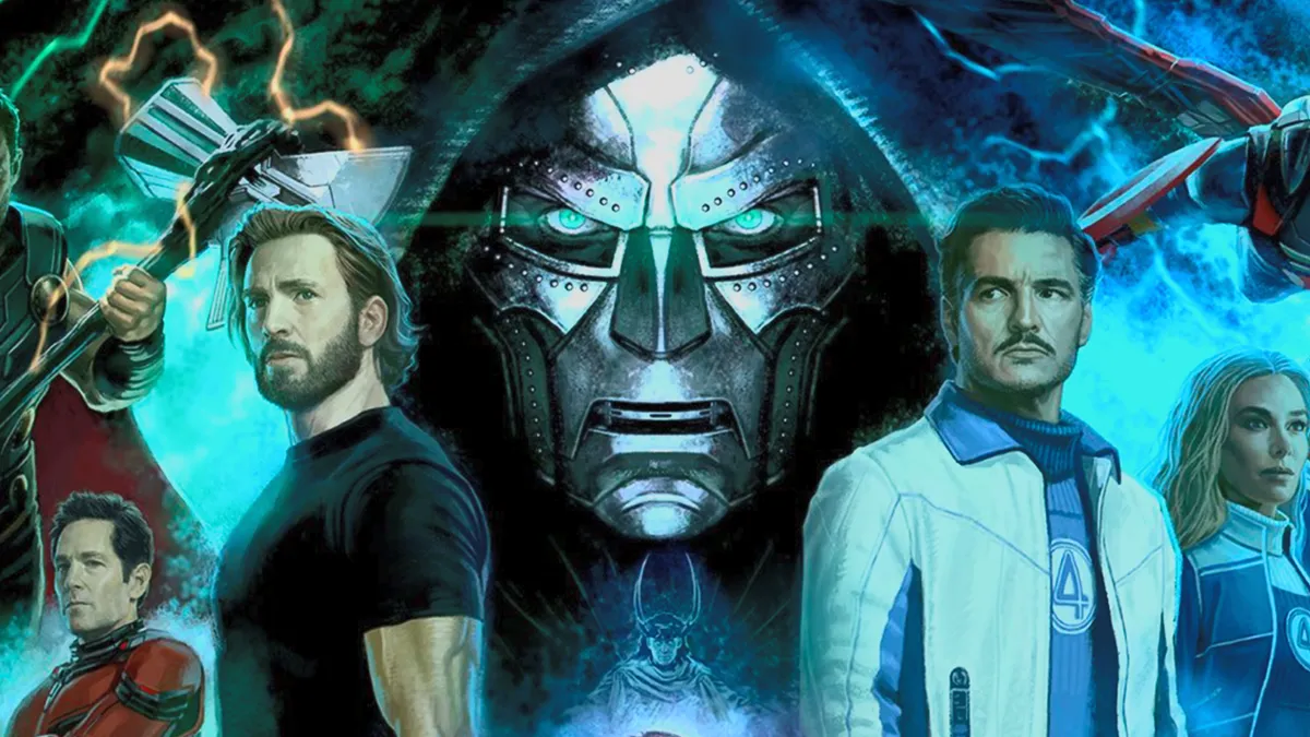El arte conceptual de 'Avengers: Doomsday' nos deja ver a más de 20 héroes y un Doctor Doom de RDJ que promete