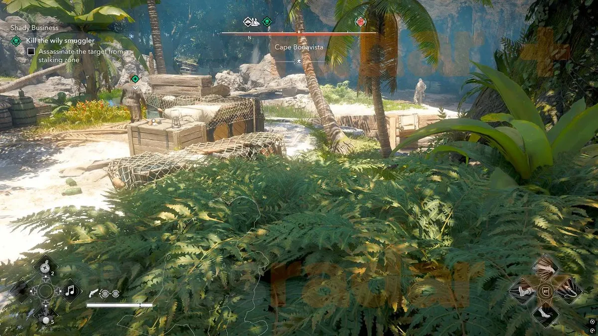 Las zonas de acecho de Black Flag Resynced: el rollo de los arbustos que confunde a todo el mundo
