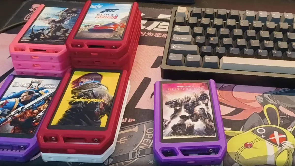Este colega ha convertido sus SSDs viejos en cartuchos para Steam y la verdad es que mola un montón