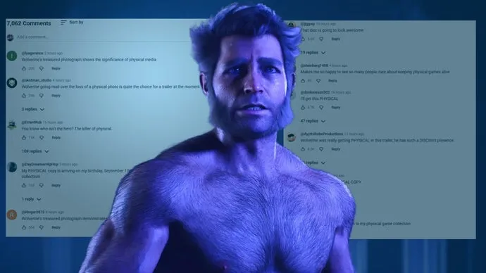 El trailer de Wolverine se ha convertido en el campo de batalla de los fans cabreados con Sony por cargarse los discos físicos