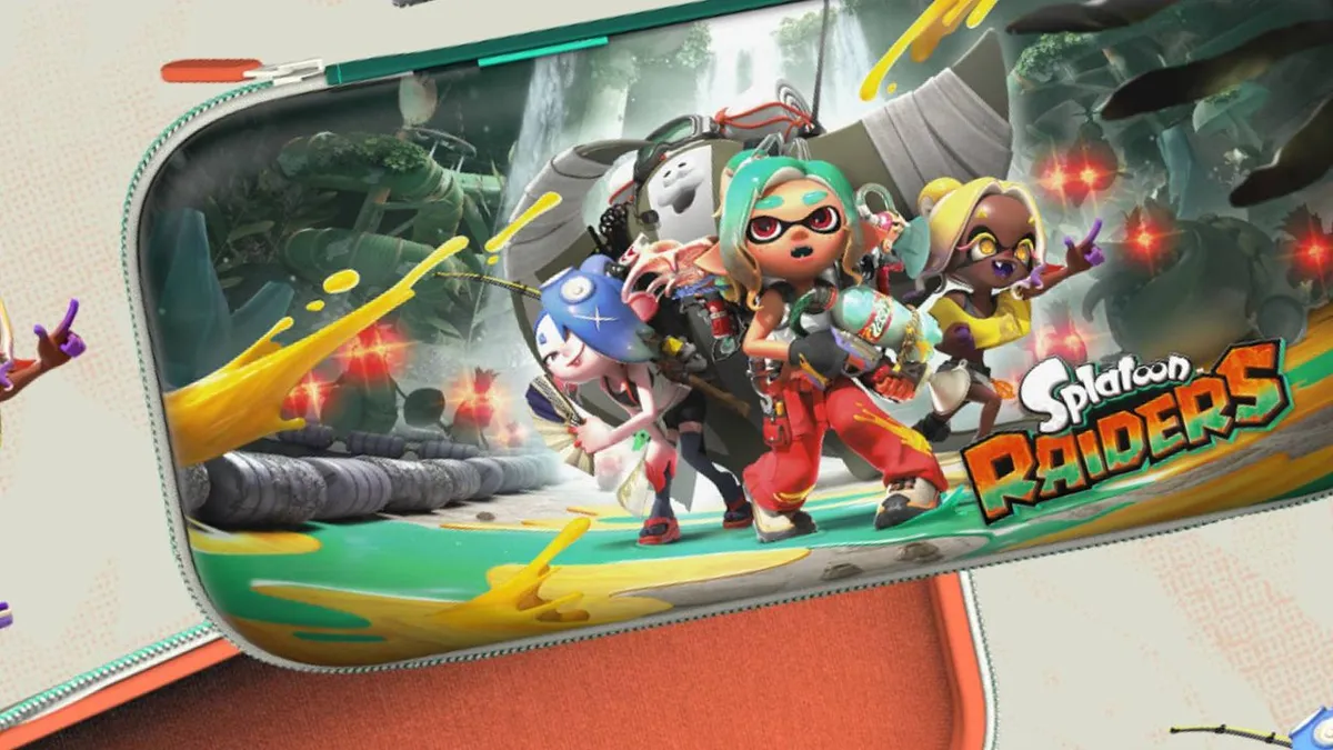 La funda de Splatoon Raiders para Switch 2 que me ha hecho replantearme el color negro