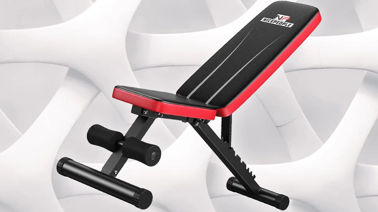 Expande tu Gimnasio en Casa con Este Banco de Pesas Ajustable por Solo $38 Enviado desde Amazon
