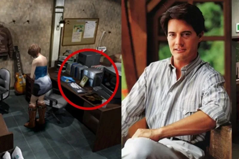 El misterio de 28 años de Resident Evil 2: la foto del 'novio' de Jill Valentine era Kyle MacLachlan (y no es el único)