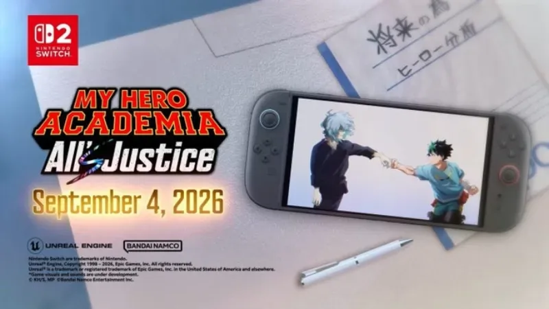 My Hero Academia: All’s Justice llega a Switch 2… y trae un mini juego que flipas