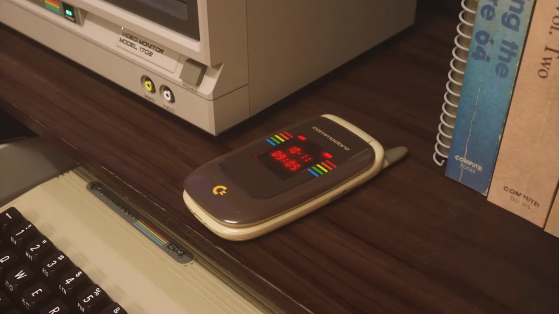 Commodore vuelve a flipar: un móvil que odia las redes sociales más que tú